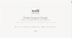 Desktop Screenshot of elodie-saugues.com